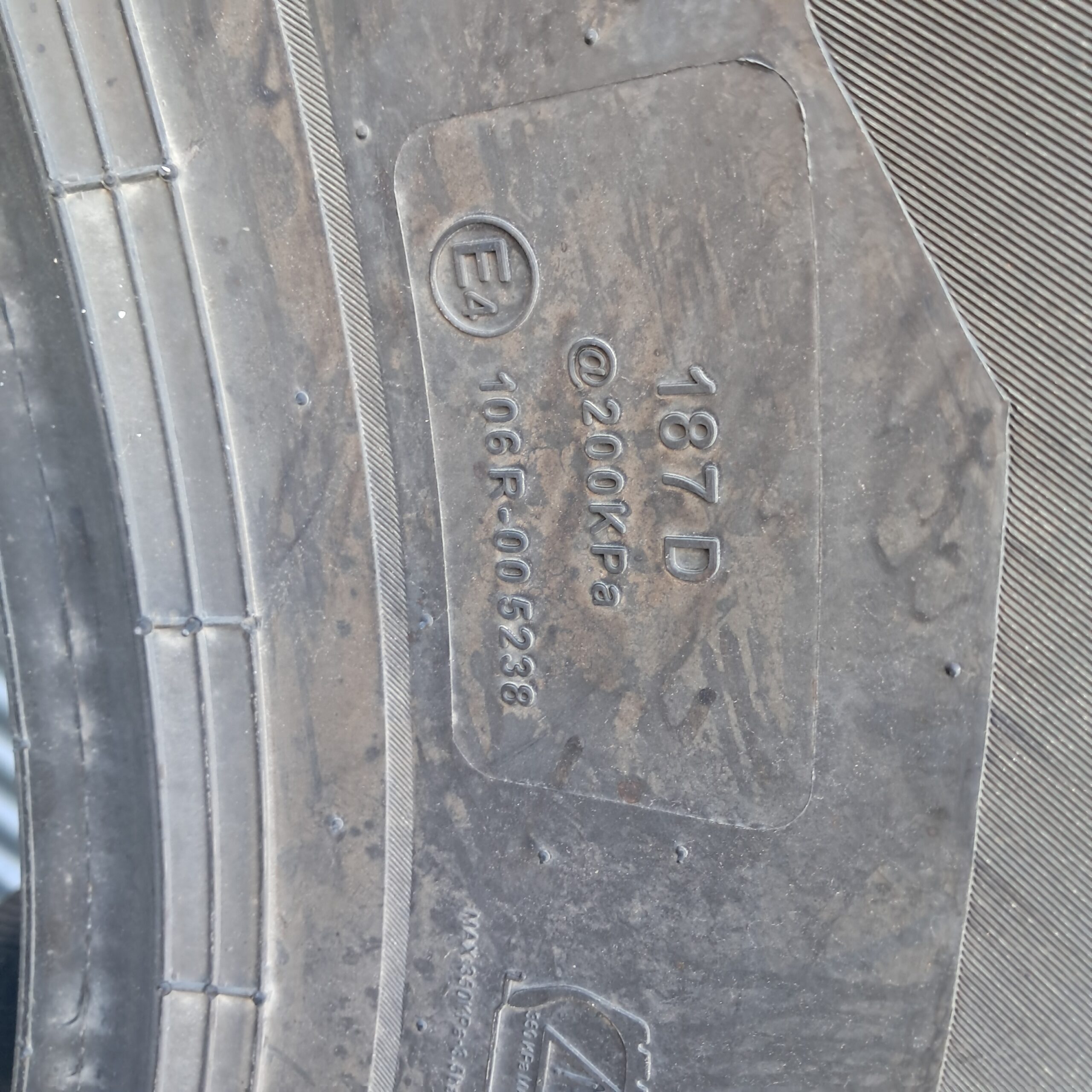 Uniglory 800/70R38 VF CFO 187D SmartAgro Master TL - Billede 3