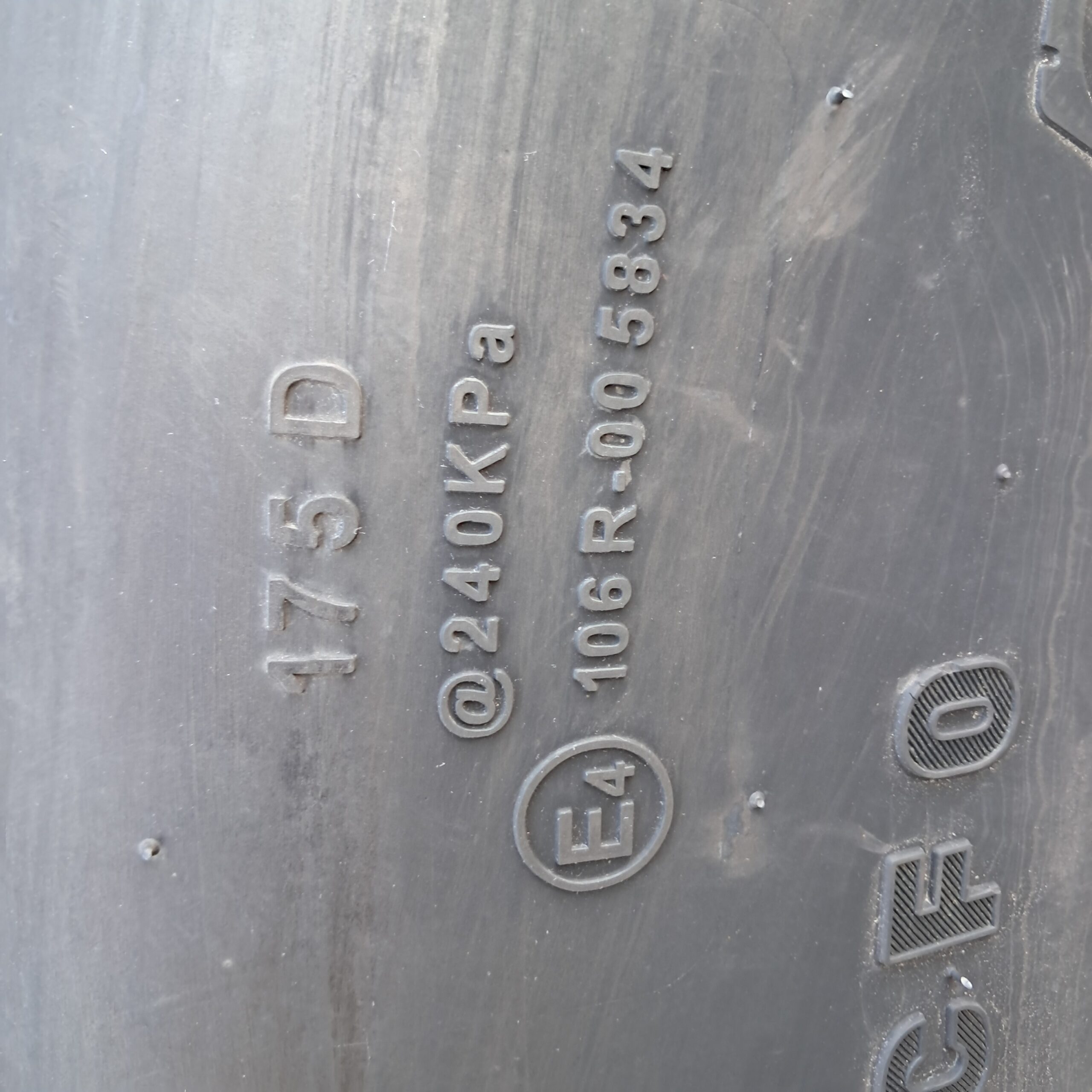 Uniglory 650/65R38 VF CFO 175D SmartAgro Falcon TL - Billede 3