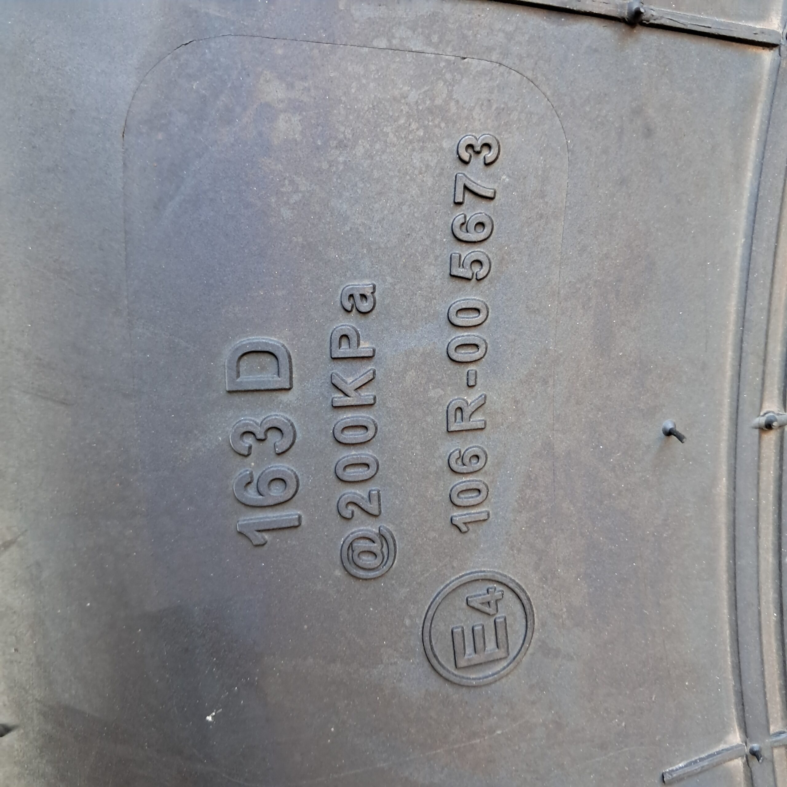 Uniglory 600/65R28 VF CFO 163D SmartAgro Master TL - Billede 3